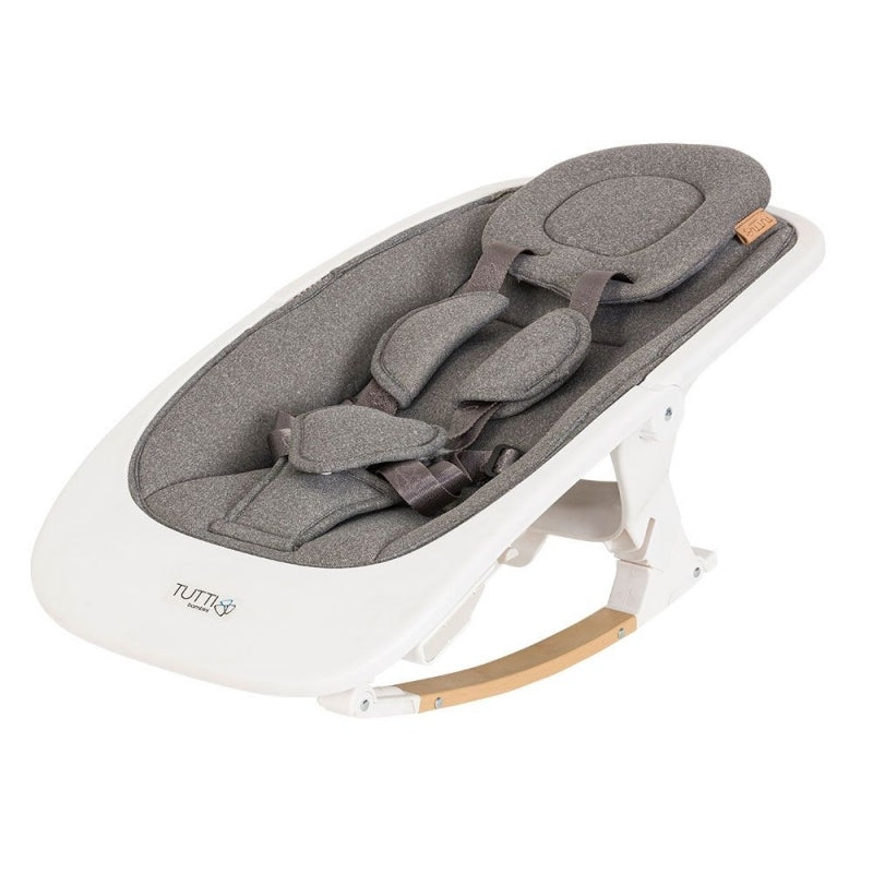 Tutti Bambini 2in1 Nova Highchair/Rocker Bundle - Oak/White