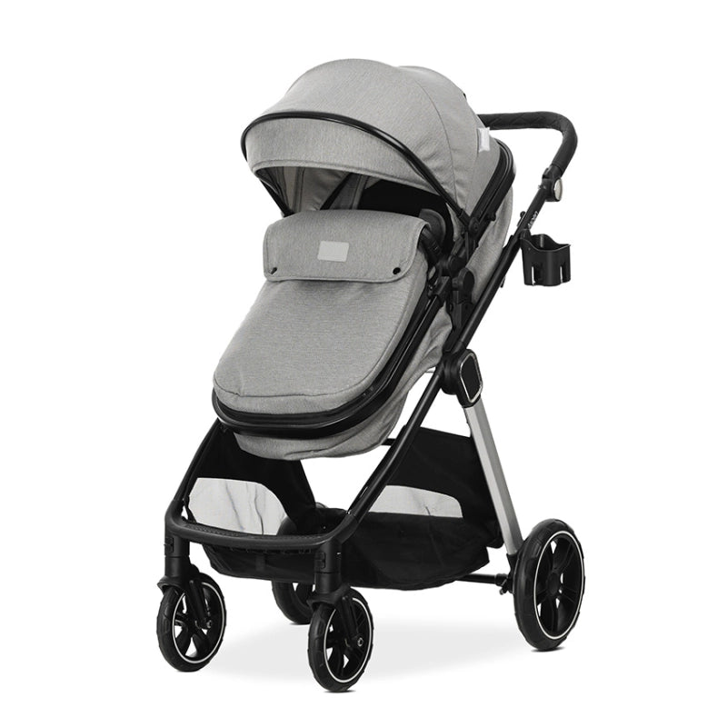 Lorelli Aspen 3in1 Travel System Inc Aria I Size Car Seat – Grey