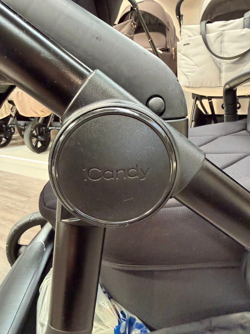 PRE LOVED iCandy Orange3 Double Pushchair Bundle - Black