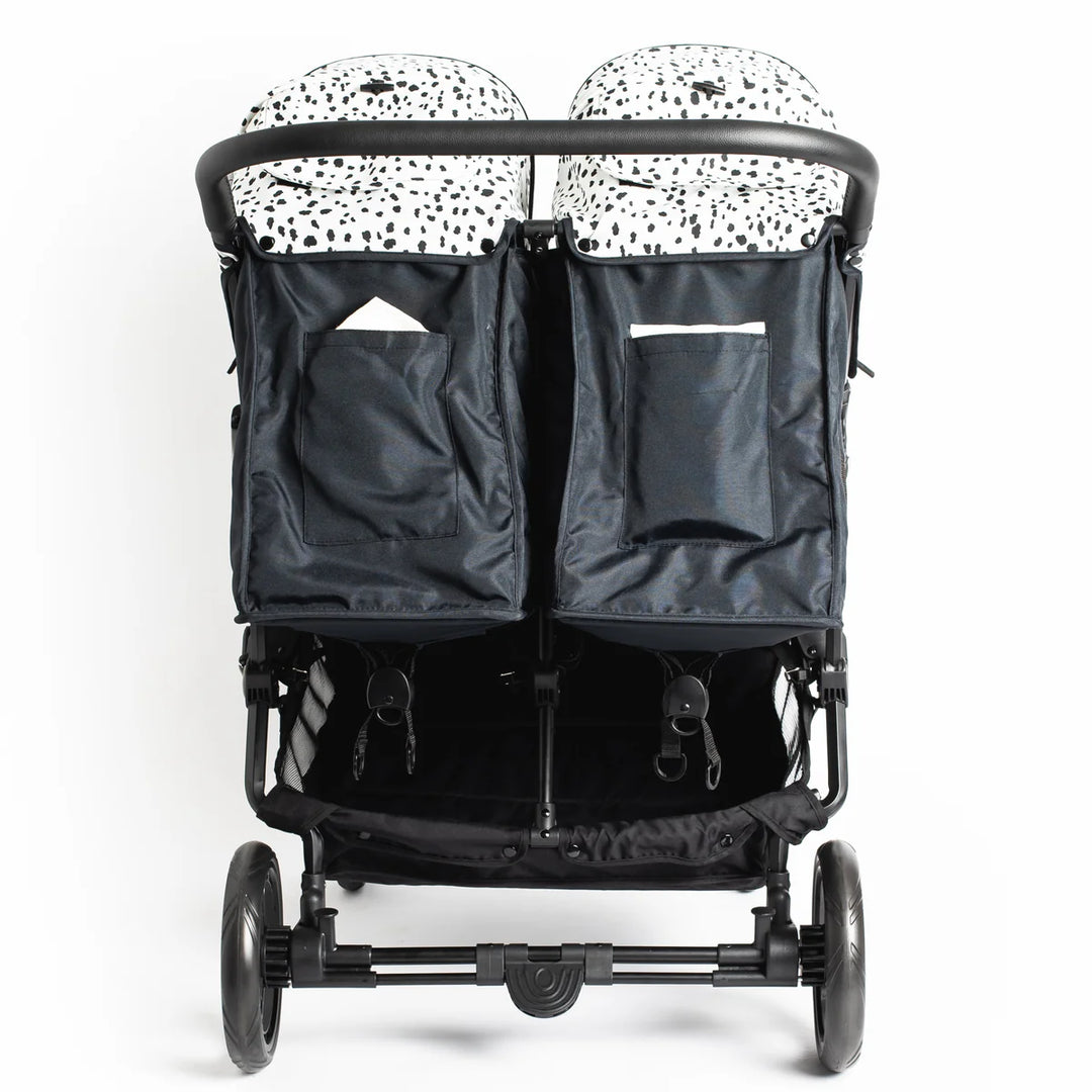 Roma Gemini Double Pushchair - Dalmation