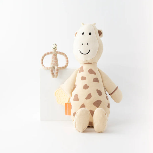 Matchstick Monkey Sensory Teething Teddy Set - Giraffe