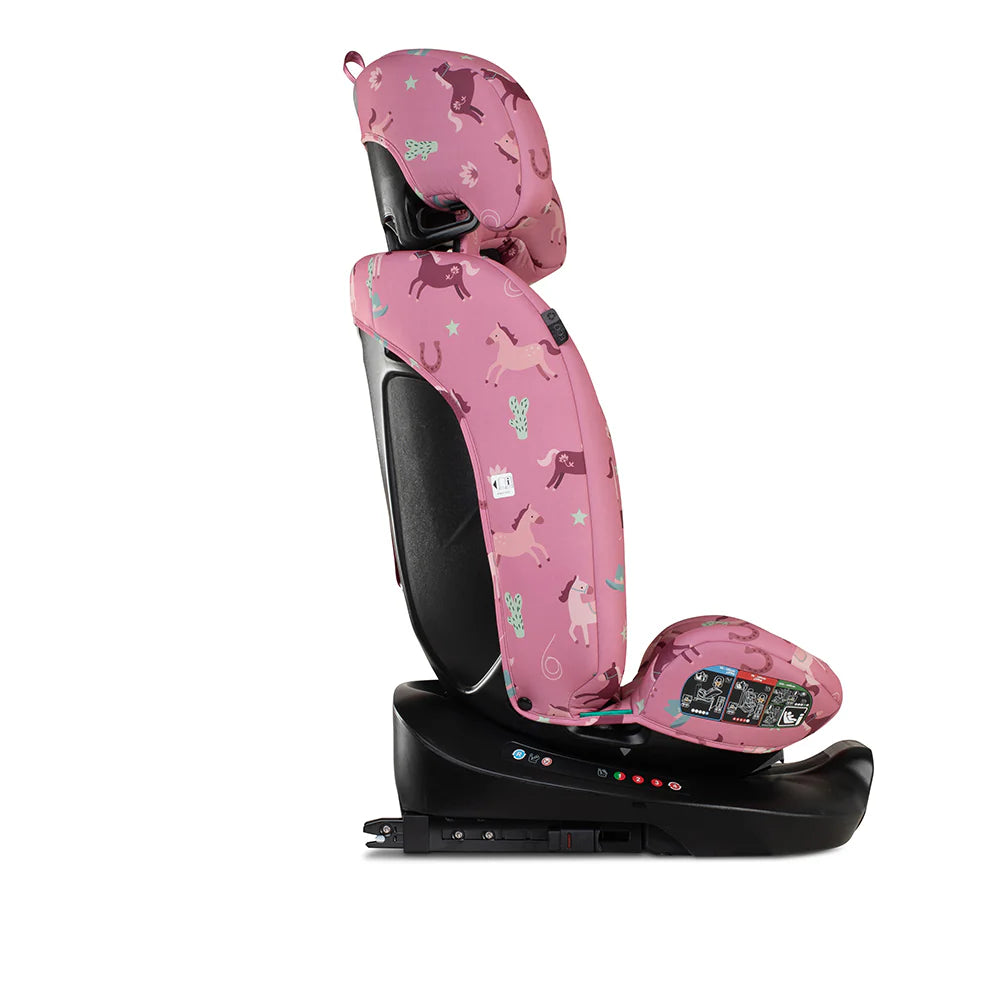 Cosatto Get Set Grow Plus i-Size 360 Car Seat – Pony Party