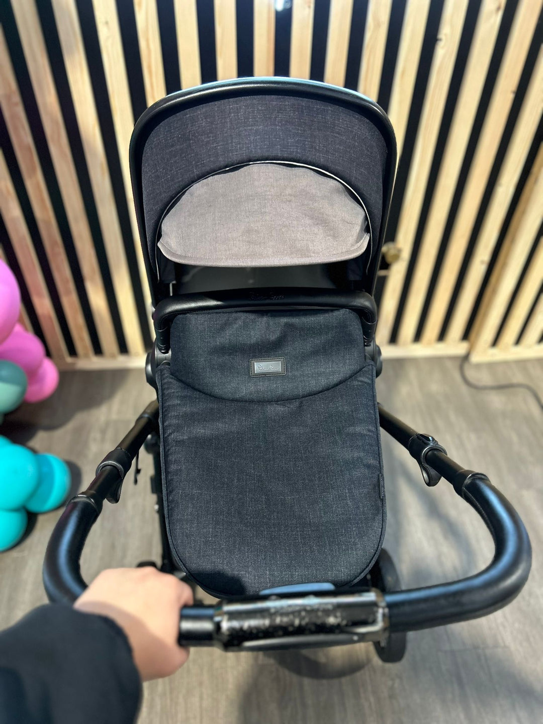 PRE LOVED Silver Cross Coast Single To Double Pushchair - Flint