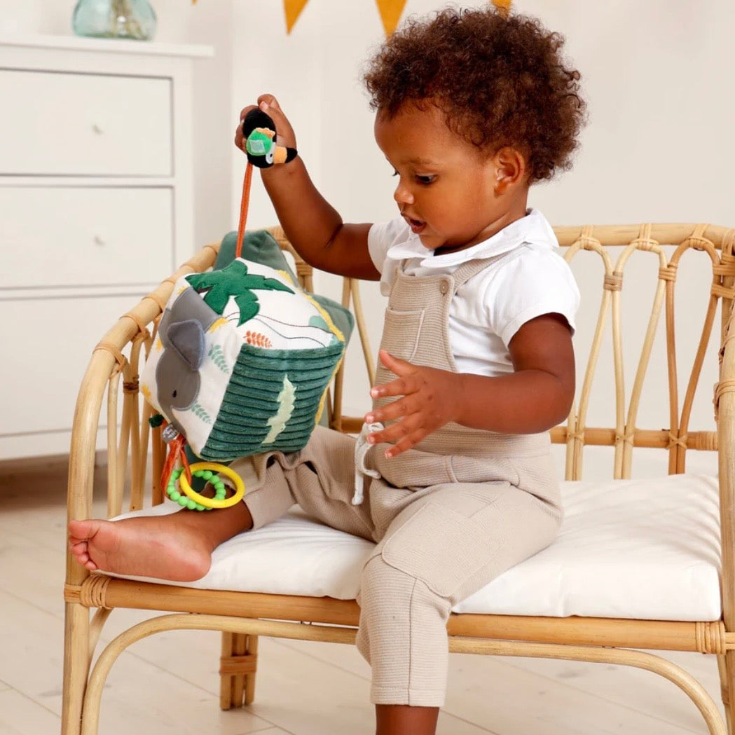 Little Big Friends Soft Activity Cube - Jungle