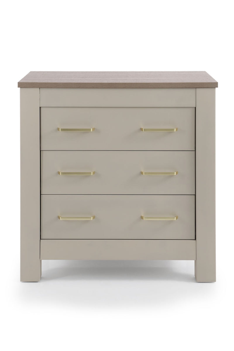 BabyStyle Charnwood Collection Bordeaux 2 Piece Nursery Furniture Set - Oatmeal