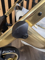 EX DISPLAY Junama Diamond 3in1 Travel System - Fluo Individual White & Gold