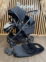 PRE LOVED Babystyle Oyster4 Tandem Bundle - Carbonite