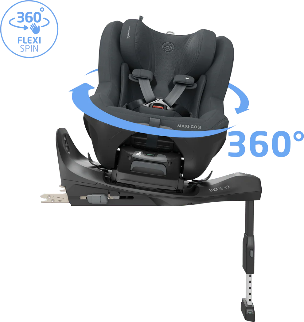 Maxi-Cosi Pearl Slide Pro Car Seat - Authentic Graphite