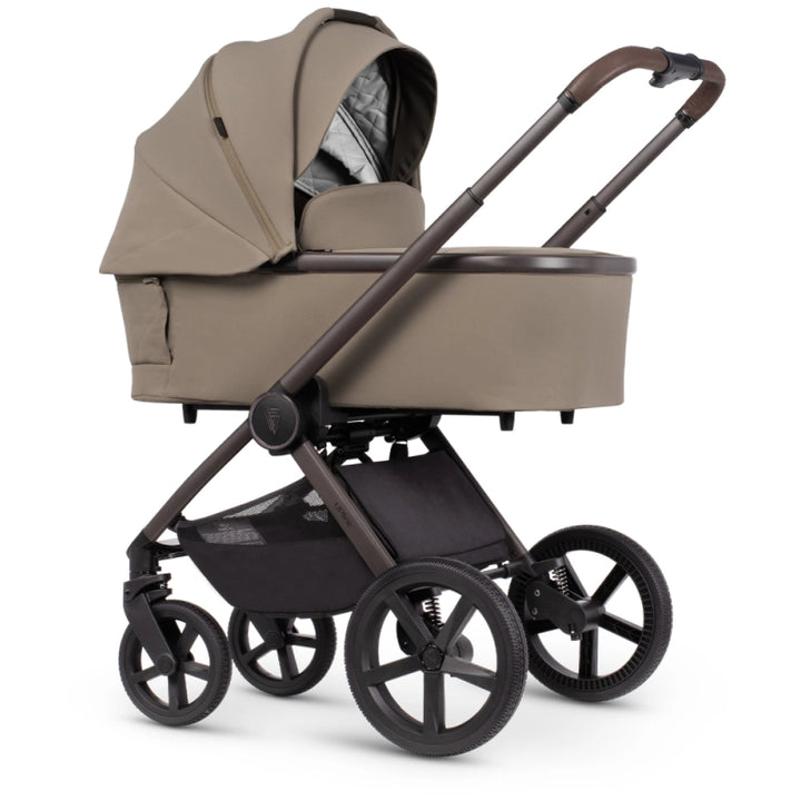 Venicci Upline Special Edition 4in1 Travel System Inc Engo Car Seat + Isofix Base - Powder