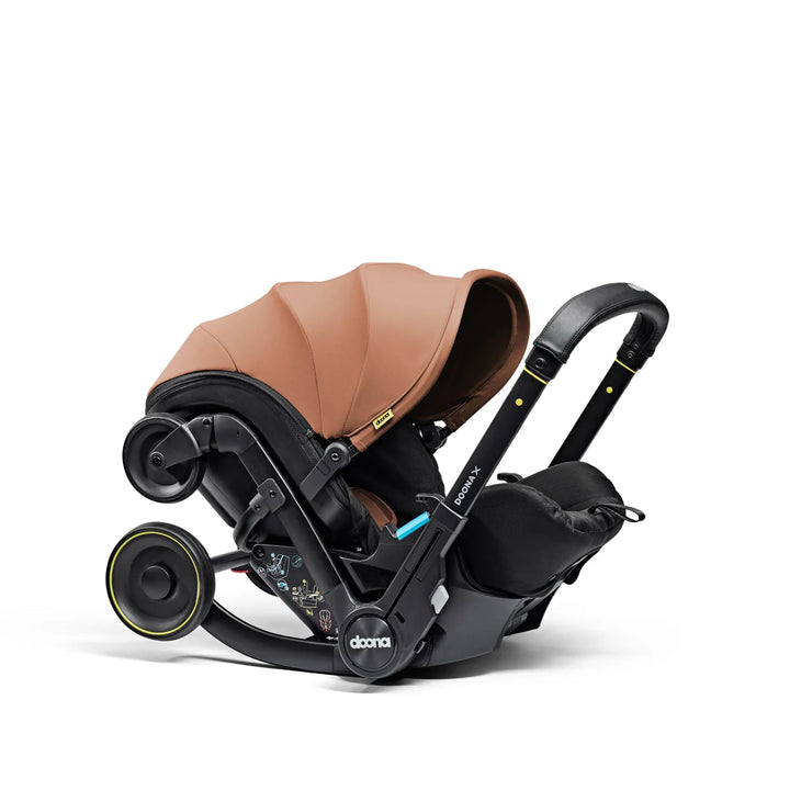 Doona X Car Seat & Stroller - Terracotta + FREE Essentials Bag