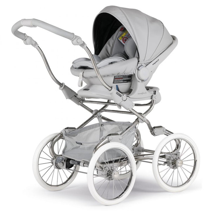 Bebecar Stylo Class+ Special 3 in 1 Pram + Raincover - Calm Grey