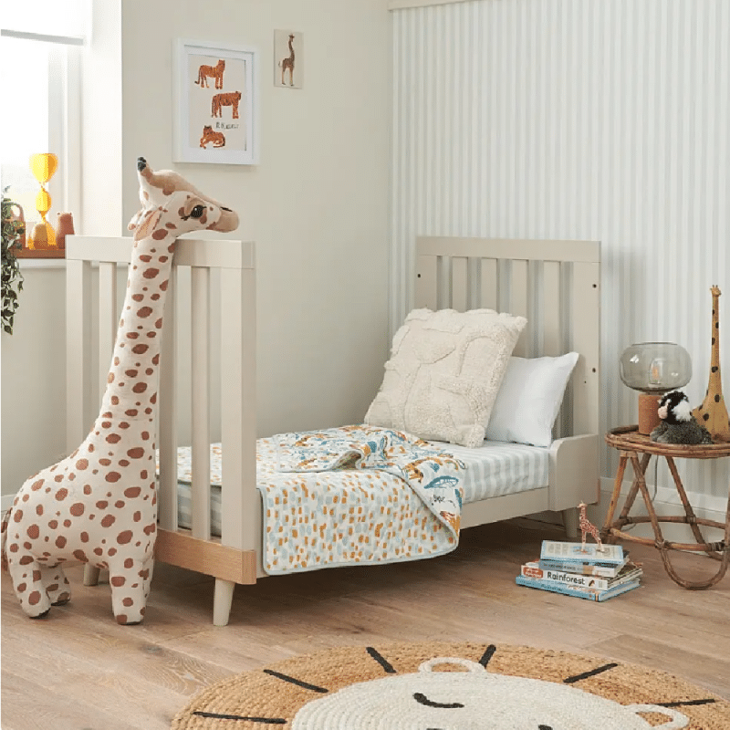 Tutti Bambini Hygge Mini 3 Piece Room Set – Light Oak/White Sand