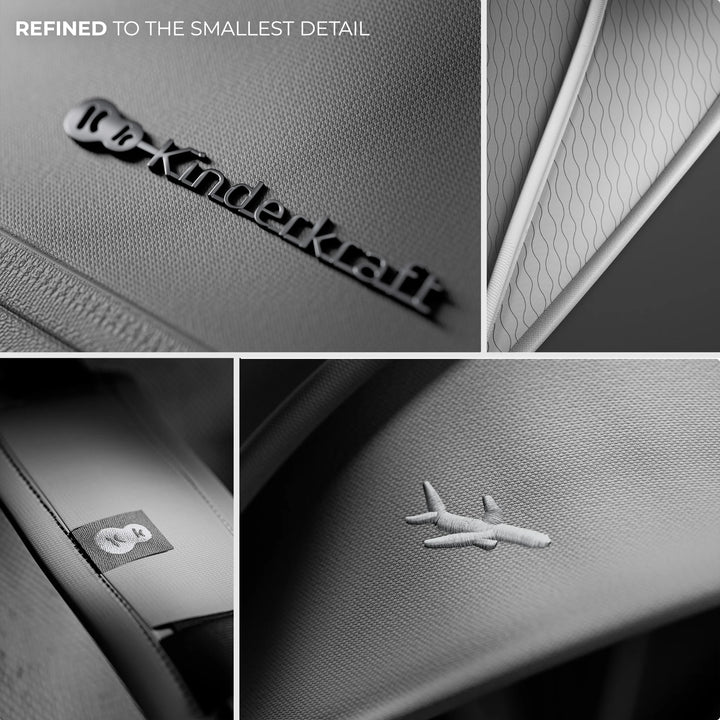 Kinderkraft Pilot 2 Cabin Size Travel Stroller - Grey