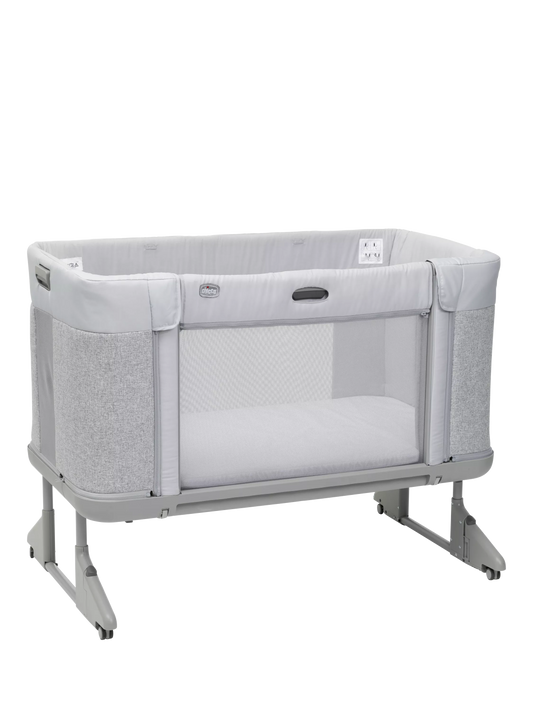 Chicco Next2Me Forever Bedside Crib To Cot - Ash Grey
