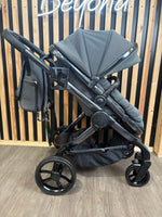 PRE LOVED iCandy Peach 7 Pram, Pushchair + Accessories - Phantom/Truffle