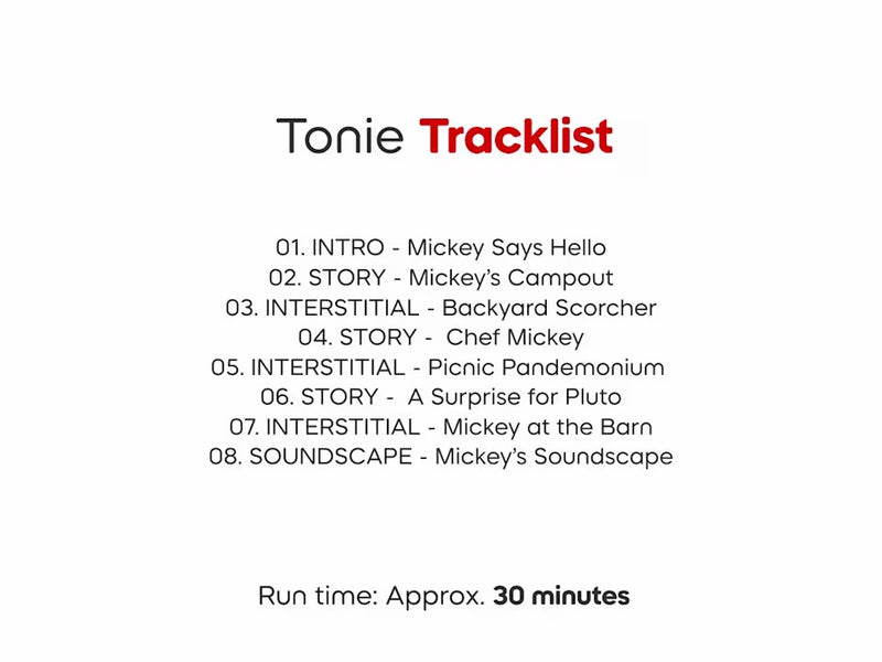 Disney Mickey Mouse Cuddle Tonie