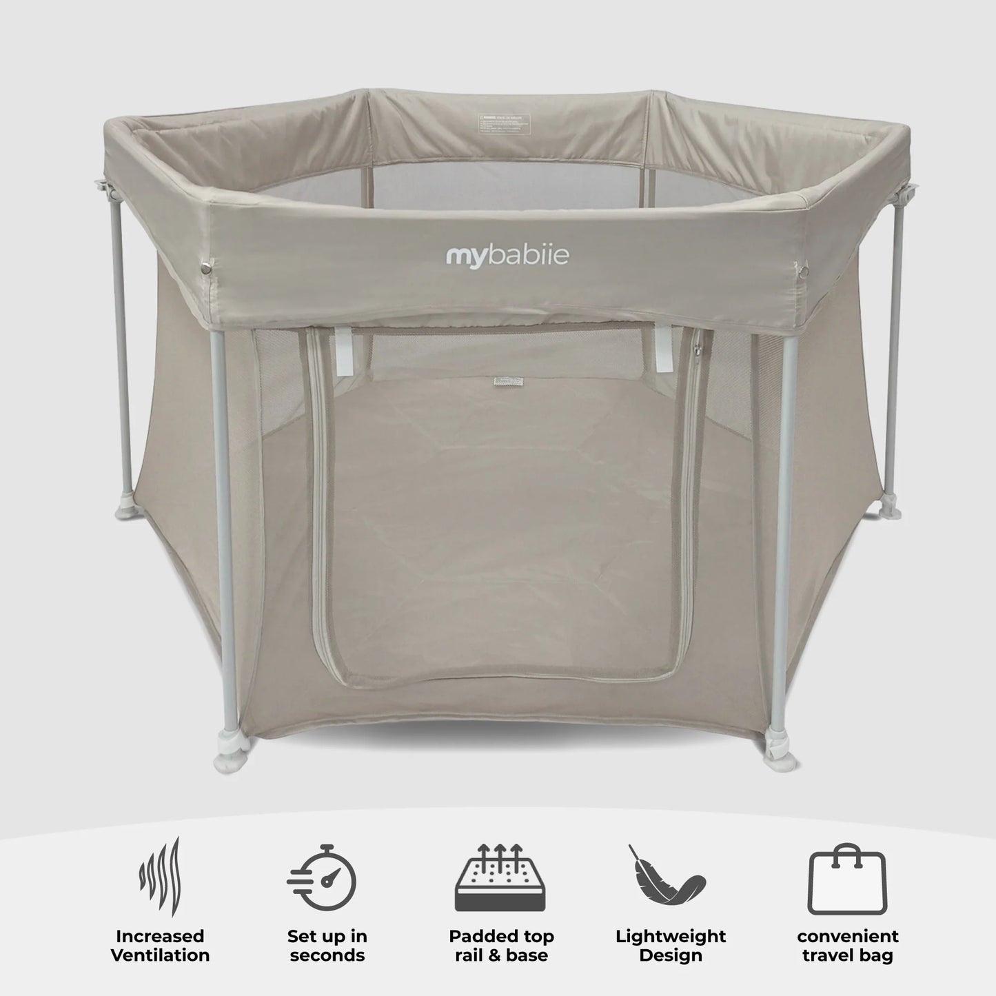 My Babiie Baby Playpen - Ivory