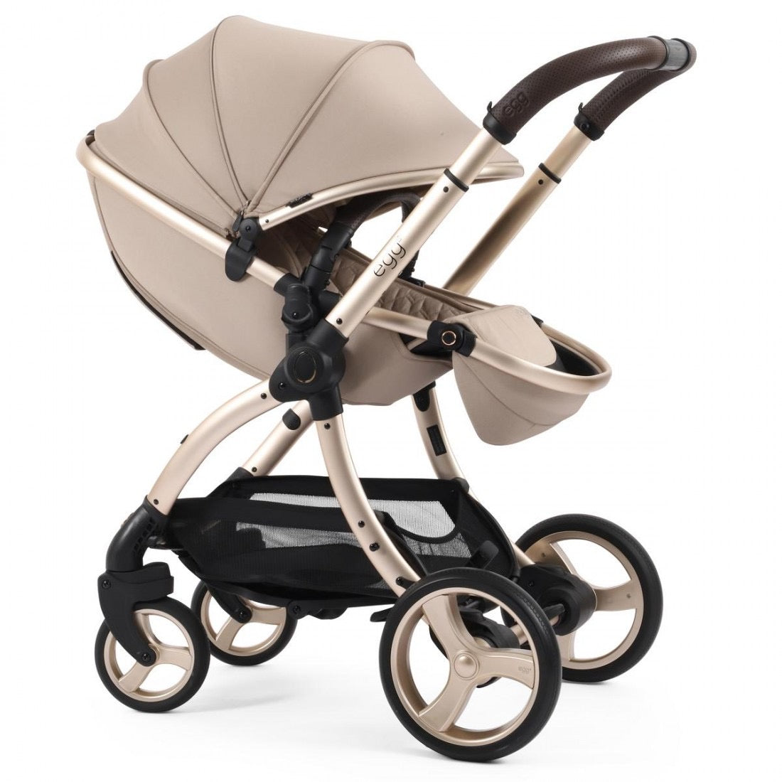 egg3 Luxury Cloud T i-Size Travel System Bundle - Feather
