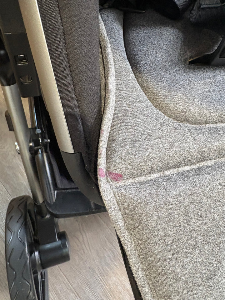 PRE LOVED Silver Cross Wave Double Travel System - Charcoal