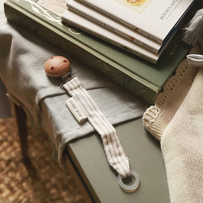 Avery Row Pacifier Holder - Stripe