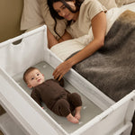SnuzPod5 Bedside Crib - White