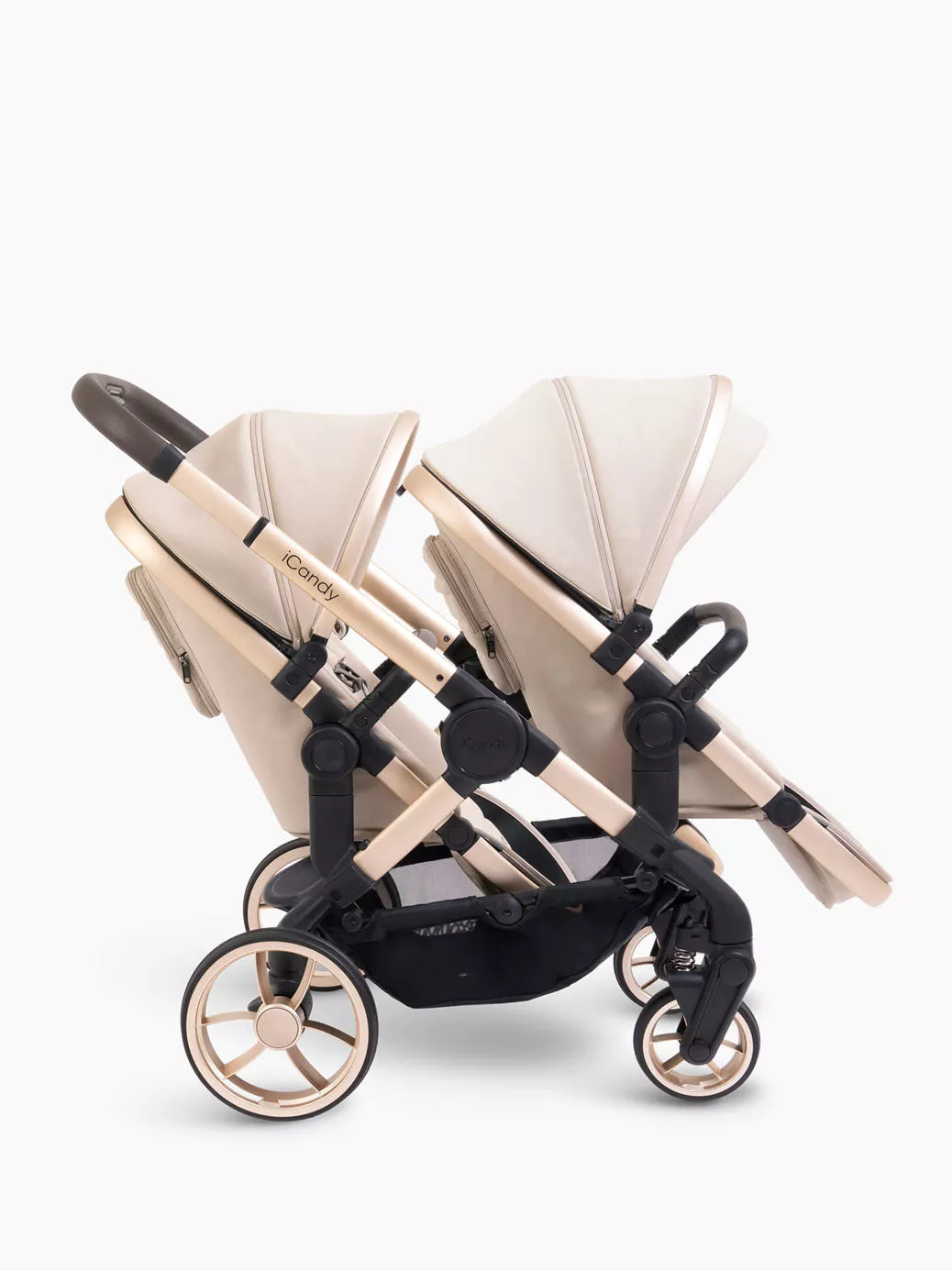 iCandy Peach 7 Twin Pushchair - Biscotti