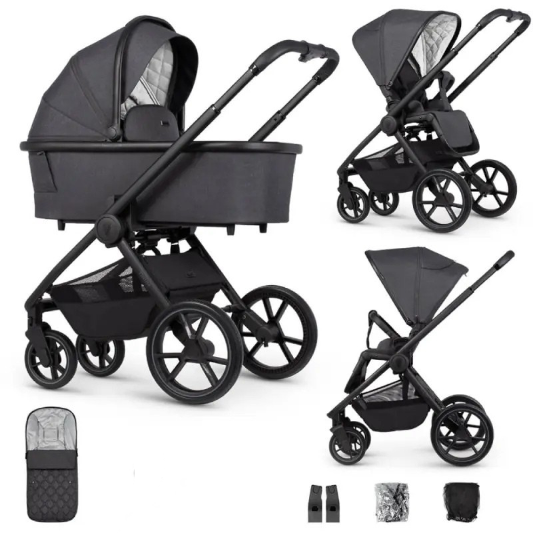 Venicci Tinum Edge 2in1 Pram System - Charcoal