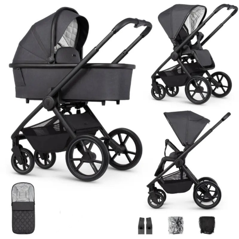 Venicci Tinum Edge 2in1 Pram System - Charcoal