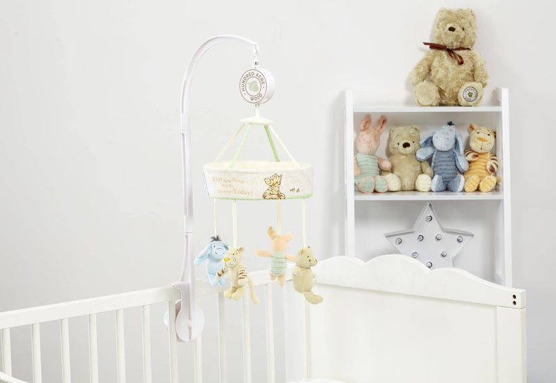 Winnie The Pooh Hundred Acre Wood Musical Cot Mobile