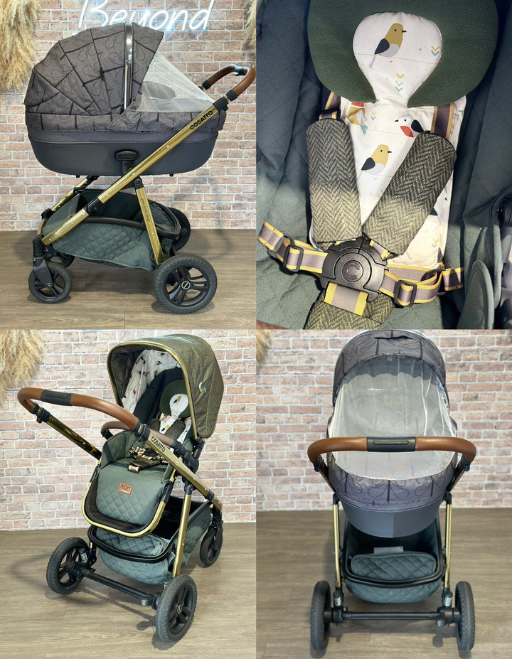 PRE LOVED Cosatto Wow Continental Pushchair & Carrycot - Bureau