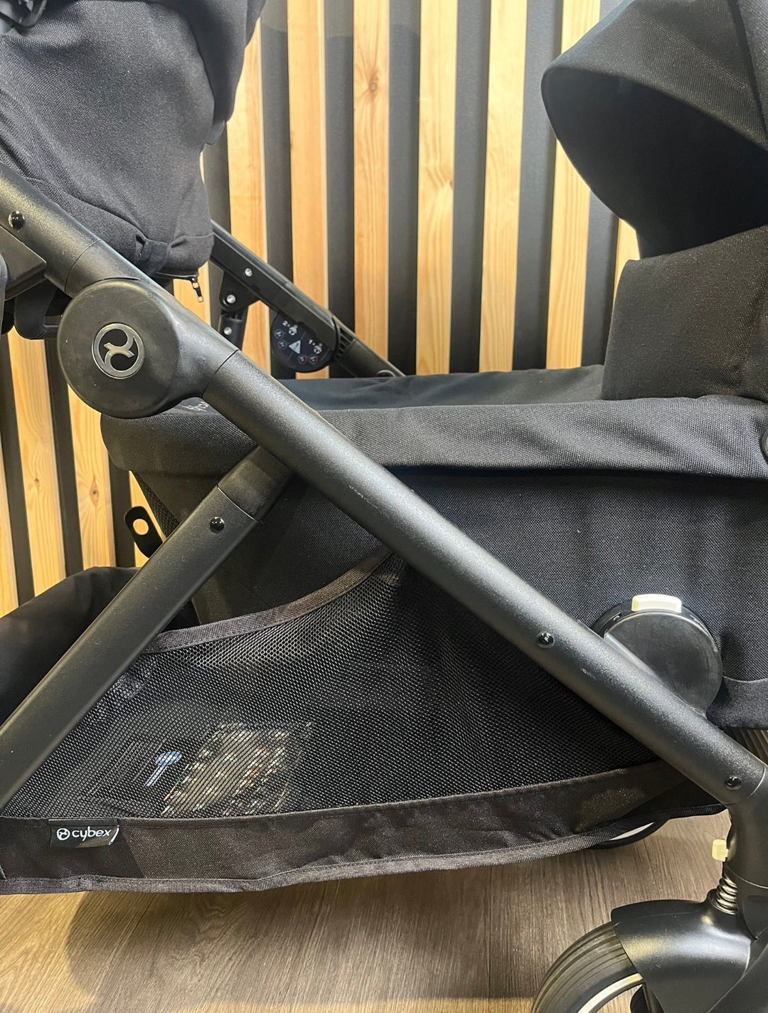 PRE LOVED Cybex Gazelle S Double Travel System Bundle - Moon Black