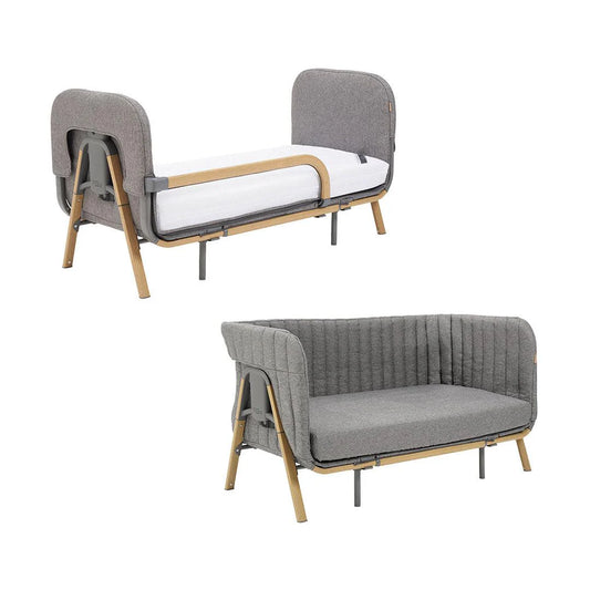 Tutti Bambini CoZee Xl Junior Bed + Sofa Expansion Pack - Oak/Charcoal
