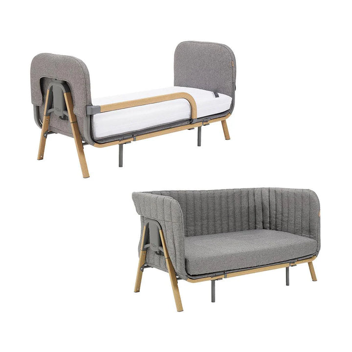 Tutti Bambini CoZee Xl Junior Bed + Sofa Expansion Pack - Oak/Charcoal