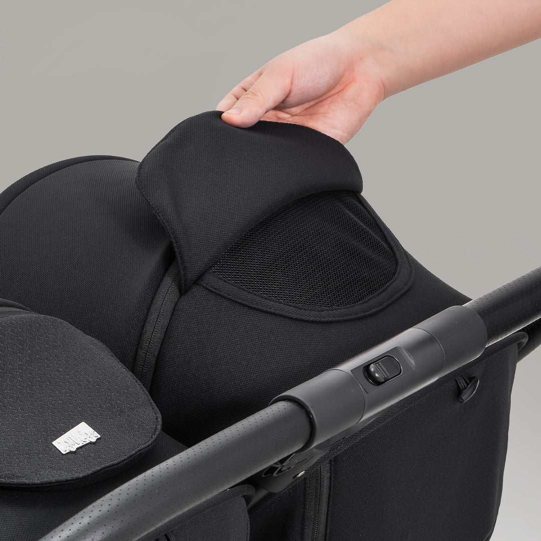 JoviKids Ayla Compact Twin Pushchair - Black