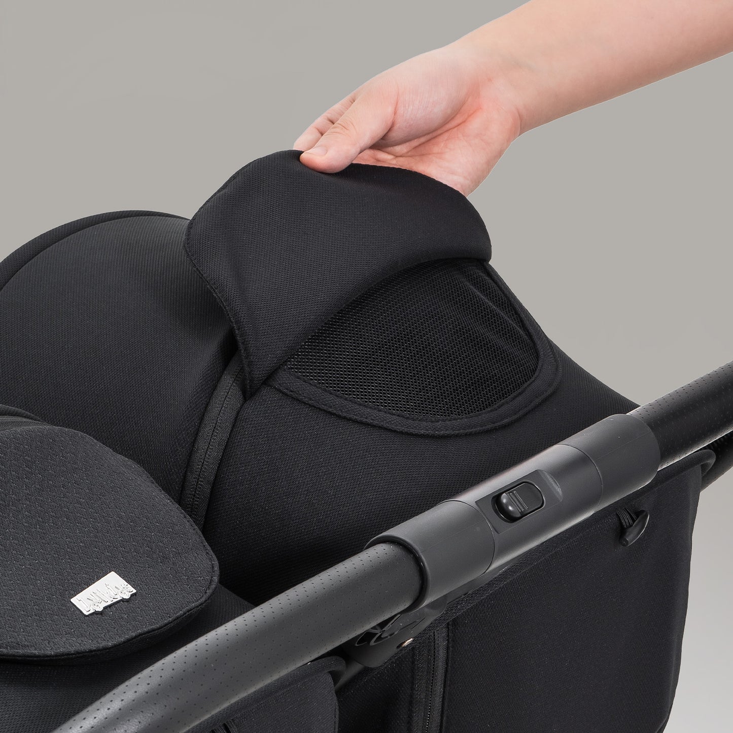 JoviKids Ayla Compact Twin Pushchair - Black