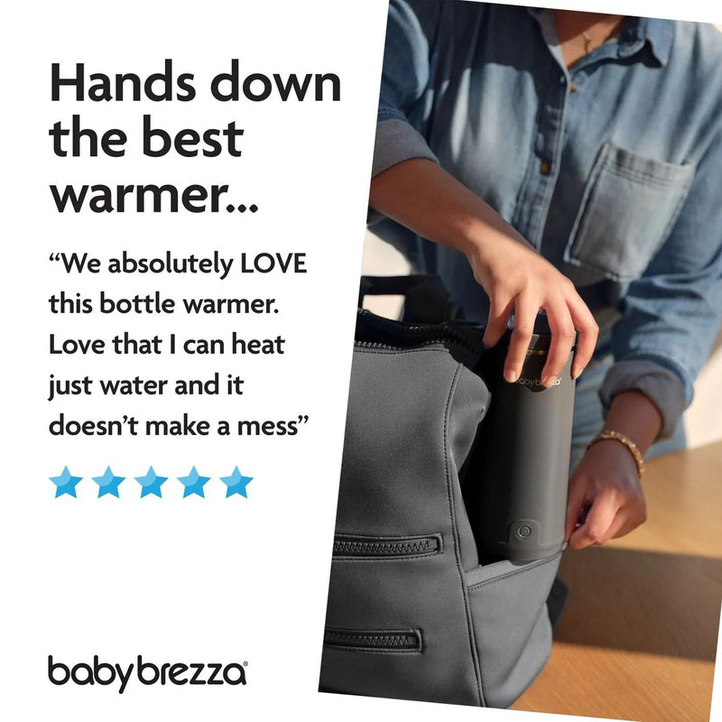 Baby Brezza SuperFast Portable Bottle Warmer - All Black