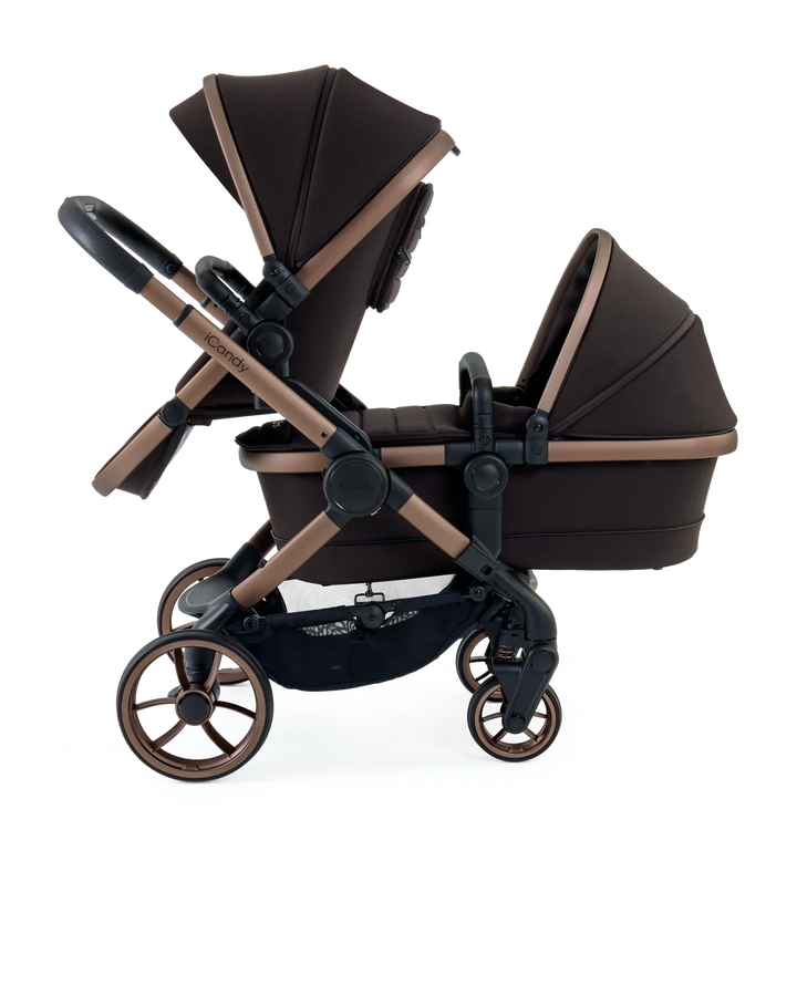 iCandy Peach 7 Double Pushchair - Pecan