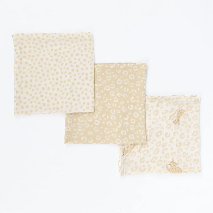 Tutti Bambini Muslin 3pk Swaddles Large - Love Cats