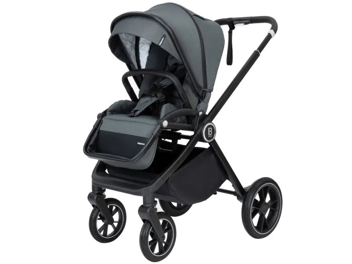 Babymore Kai Travel System Pecan with Base - Forest Grey