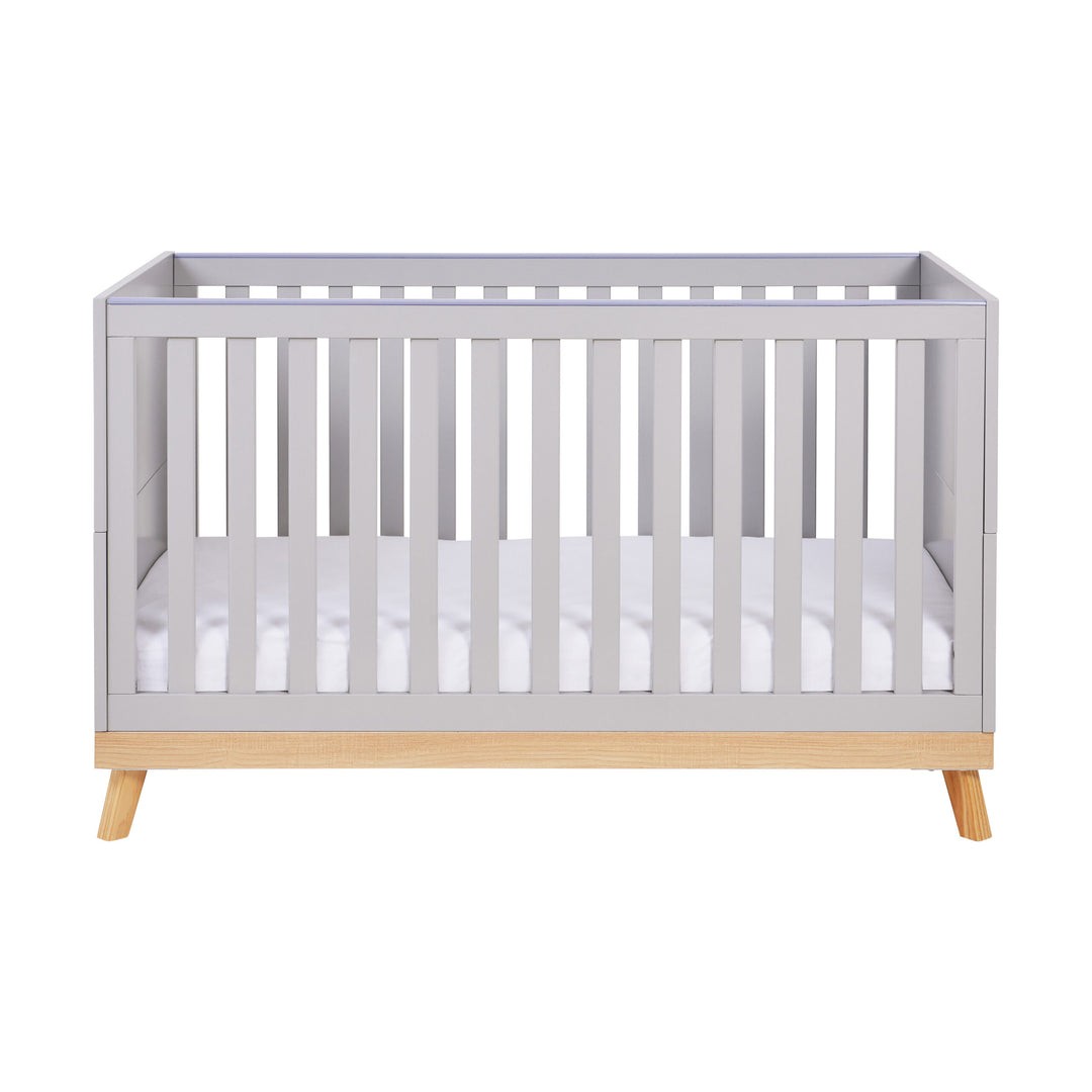 Babymore Mona Cot Bed – Grey