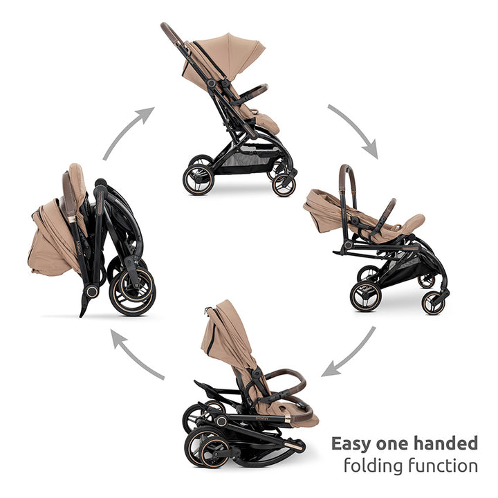 Lorelli Makaya 360 Rotation Stroller – Black
