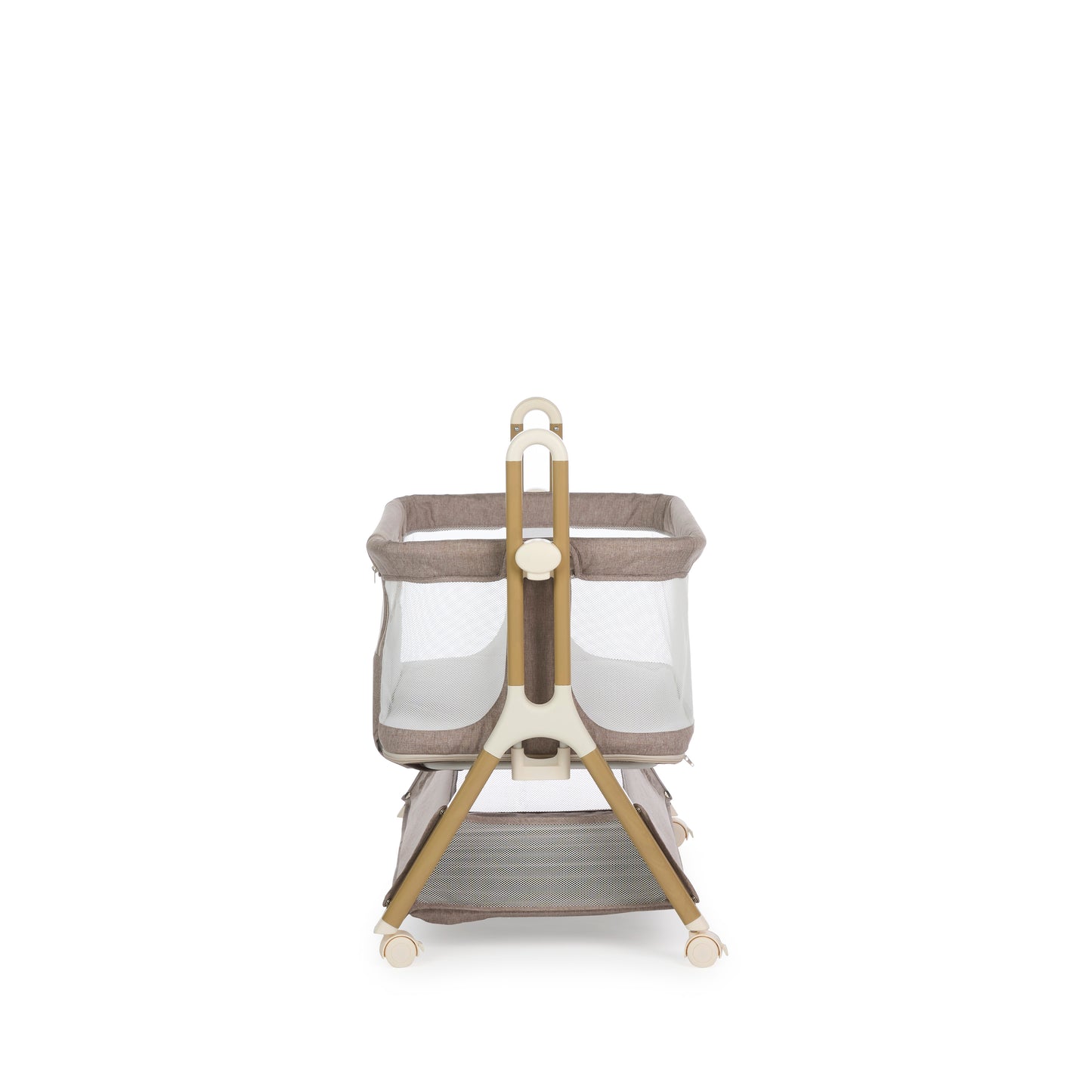 Obaby Cloud Bedside Crib - Nutmeg