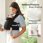 Momcozy Newborn Carrier WeeSnug 0-12m - Black