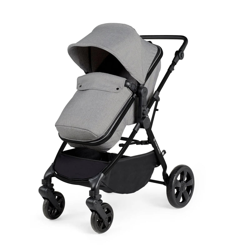 Ickle Bubba Comet 3in1 Travel System With Astral Car Seat - Black/Space Grey