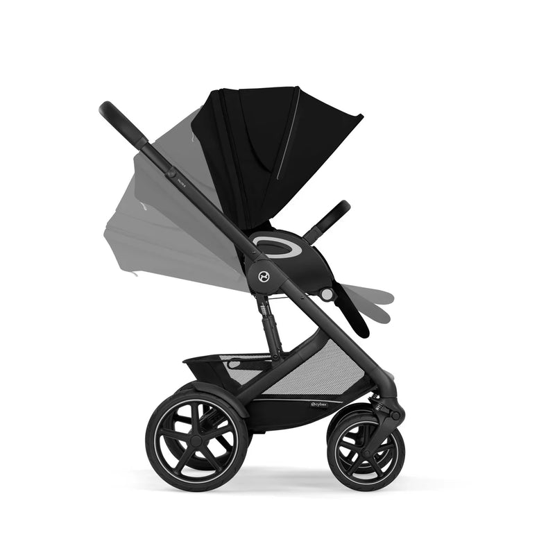 Cybex Talos S Lux 8 Piece Bundle - Moon Black