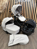 PRE LOVED Venicci Claro 3-in-1 Travel System - Vanilla