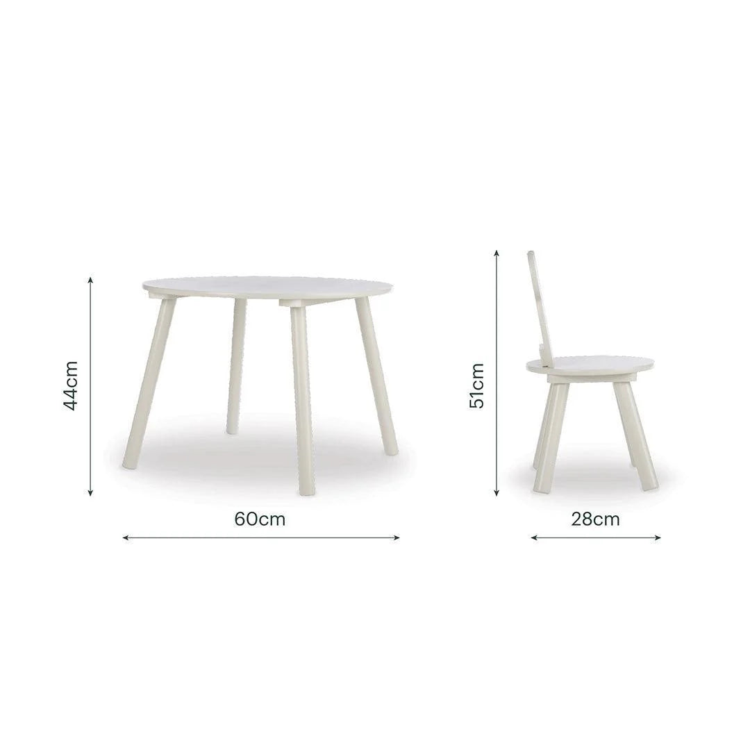 CuddleCo Play Table with 2 Chairs - Bear