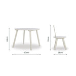 CuddleCo Play Table with 2 Chairs - Bear