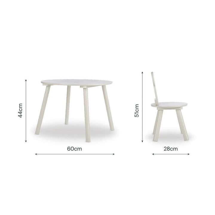 CuddleCo Play Table with 2 Chairs - Bear