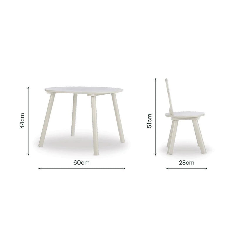 CuddleCo Play Table with 2 Chairs - Bear
